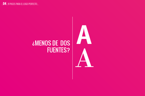 11 pasos para el logo perfecto